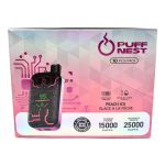 PUFF NEST 25000 PUFFS Peach Ice Disposable Vape - 18 mL, 2% Nicotine - Image 4