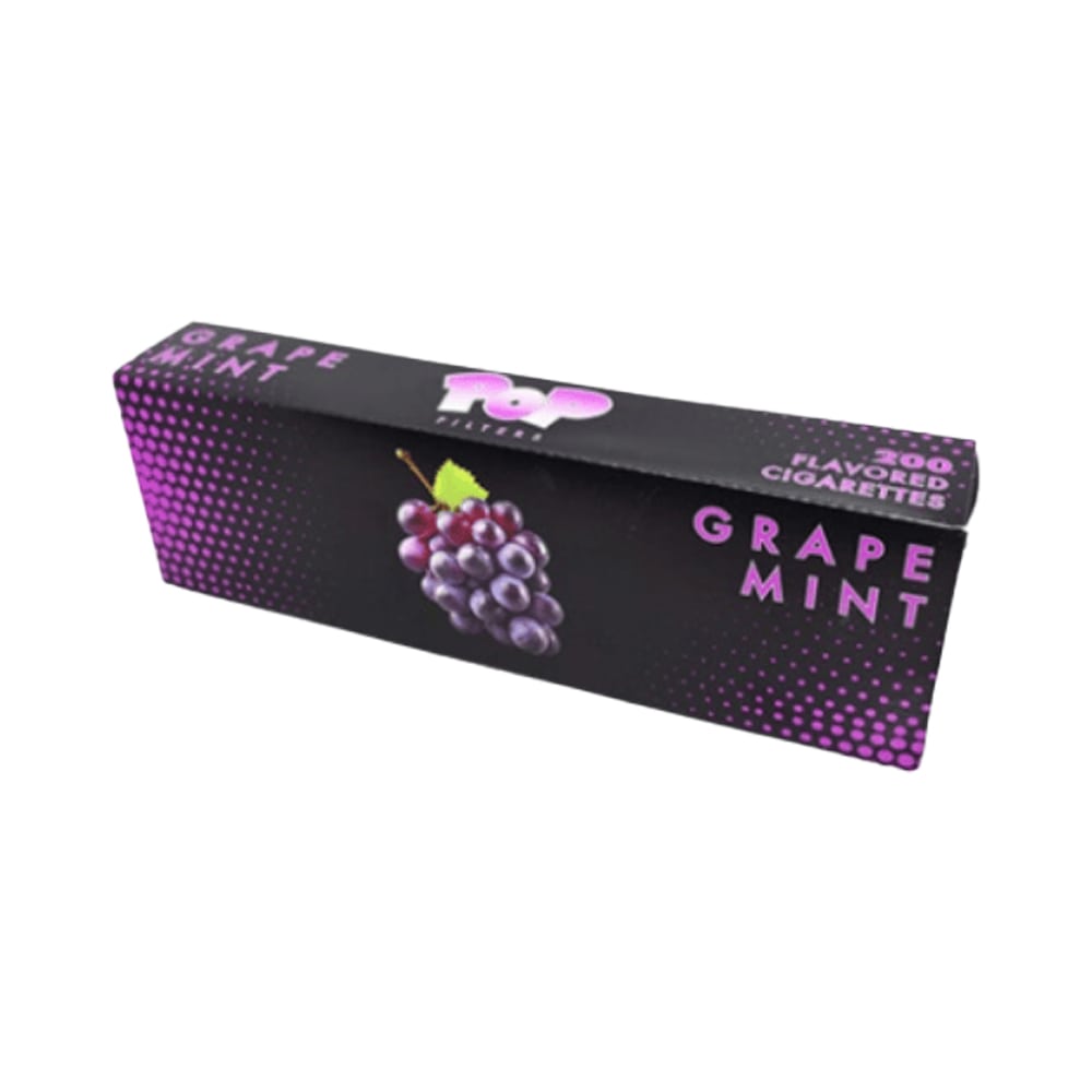 pop filters grape mint cigarettes