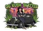 OG Kush Shatter – Classic Hybrid Cannabis Extract | Green Serenity
