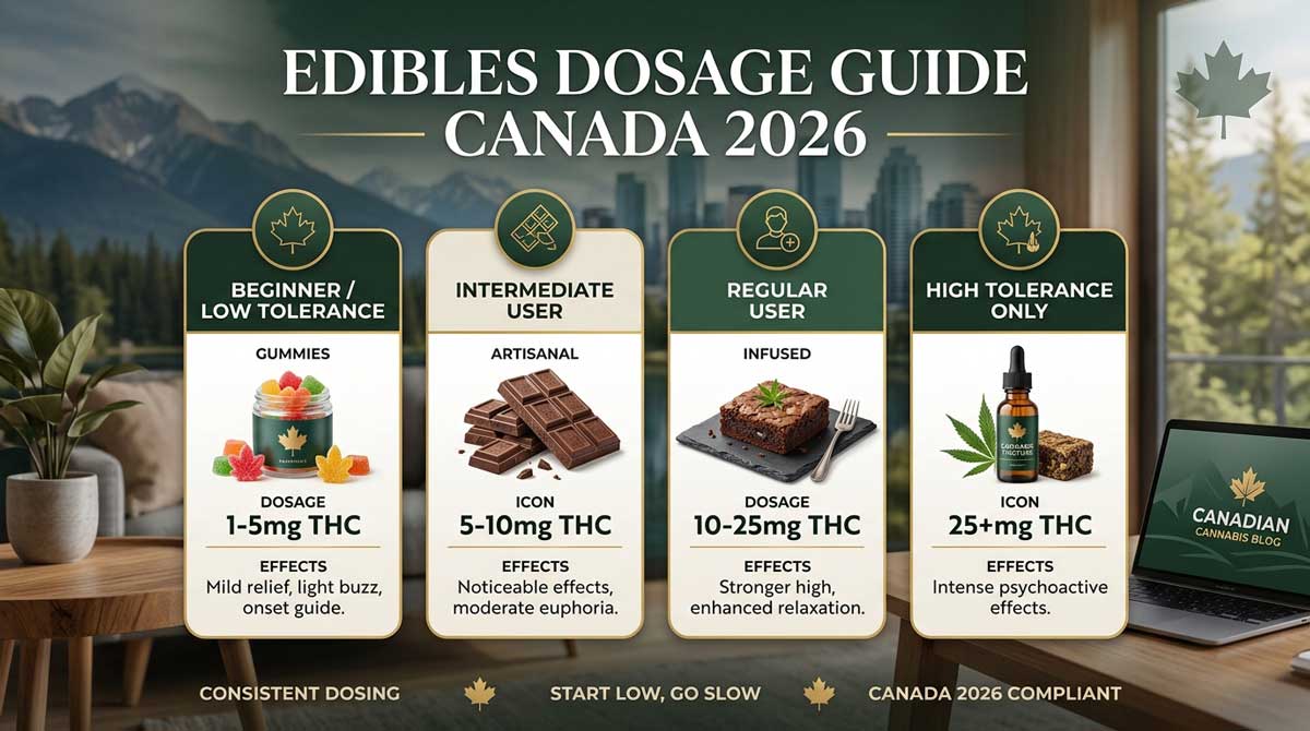 edibles dosage guide canada