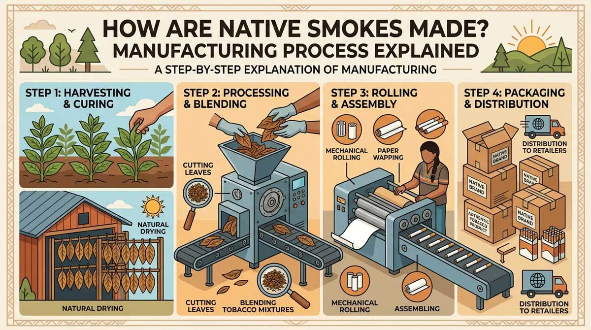 how are native smokes made
