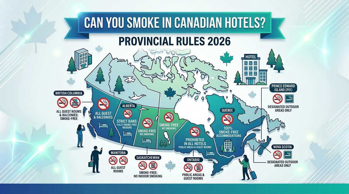 smoking in canadian hotels